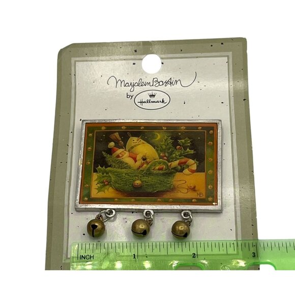 Marjolein Bastin By Hallmark Jingle Bell Pin 1999 - Picture 4 of 5